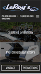 Mobile Screenshot of leroysinc.com